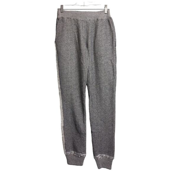 Nation Ltd Gray Side Stripe Elastic Waist Ankle Sweatpants Small (Est.) - Picture 1 of 7